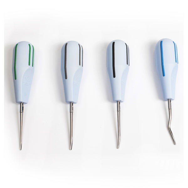 Directa 506333 Luxator Dental Periotomes Short Kit Color Coded Directa 506333 Luxator Dental Periotomes Short Kit Color Coded